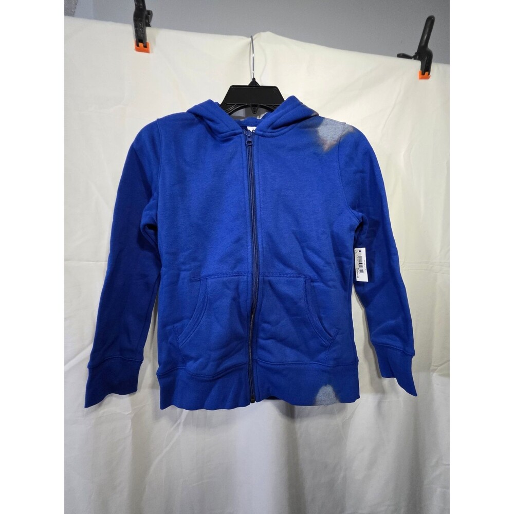 Amazon Essentials Boys Full Zip Hoodie Blue Size M 8 Years 130-135